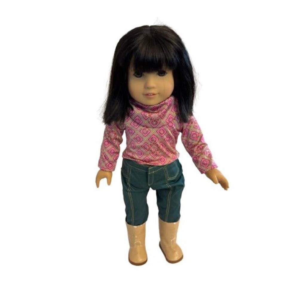 AMERICAN GIRL Doll IVY LING Friend of Julie RETIRED 1st Edition, Meet Outfit Lot